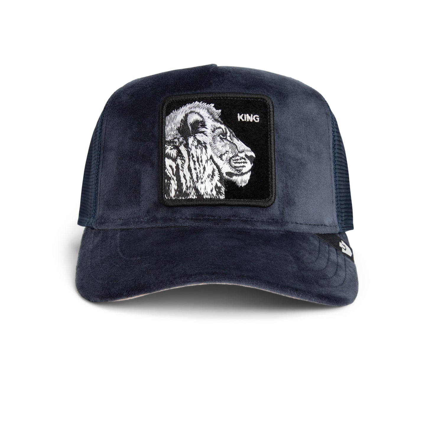H025-Velour Lion-EDGE-Navy-Navy