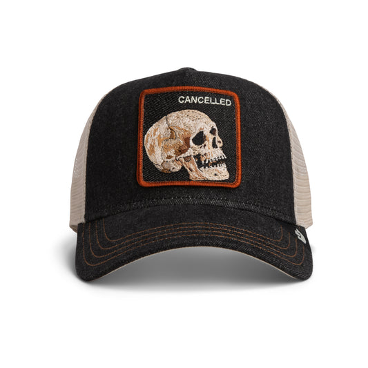 Denim Skull-DARK DENIM