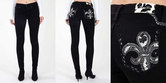 B01 Jeans Mid-Rise Skinny