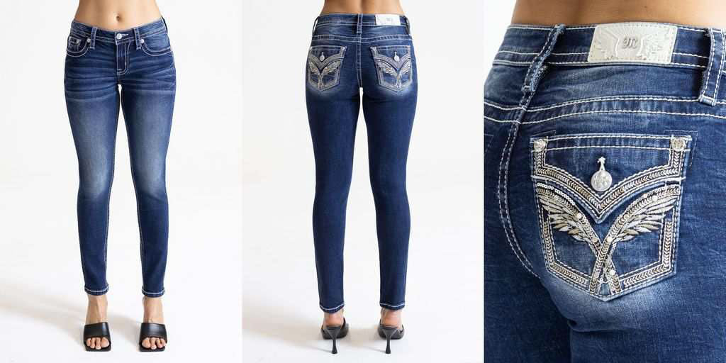 D1104 Mid-Rise Skinny