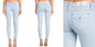 SKY BLUE-MID-RISE SKINNY