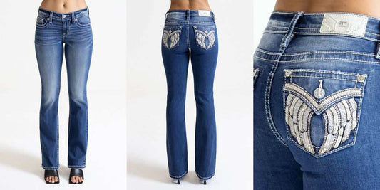 K1442-MID-RISE BOOTCUT